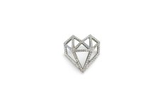 画像2: ORIGAMI HEART pendant top (2)