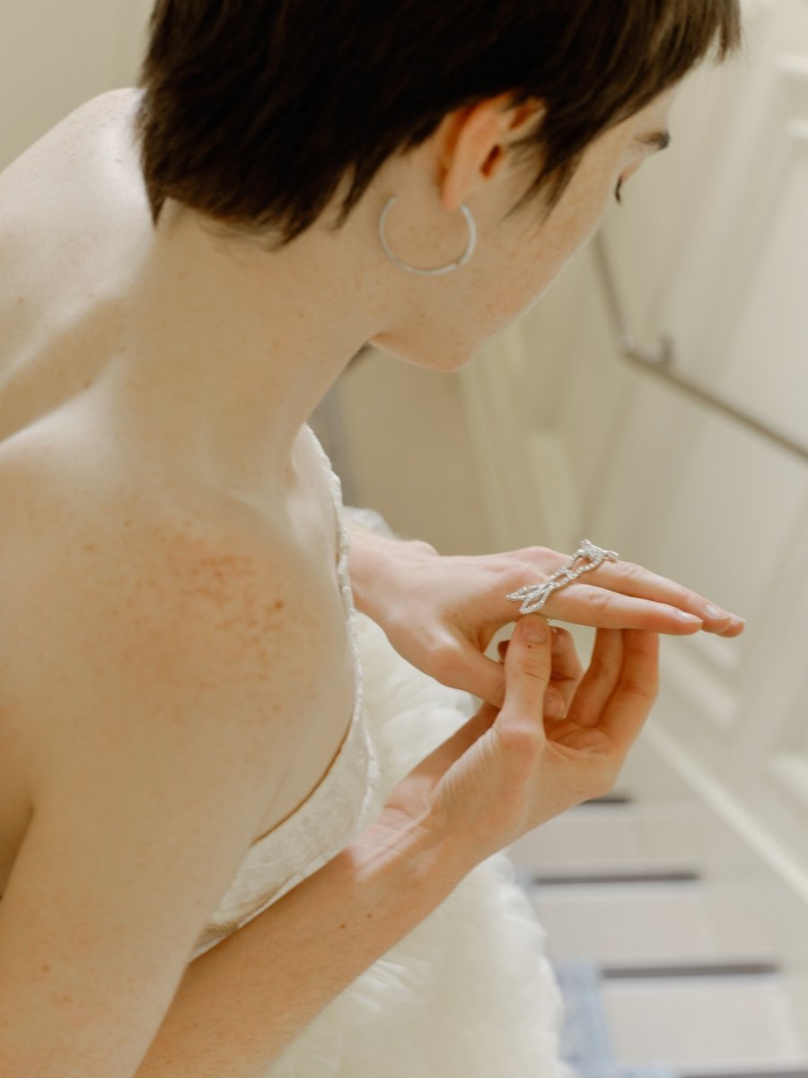 画像3: rabbit hook ring　 (3)