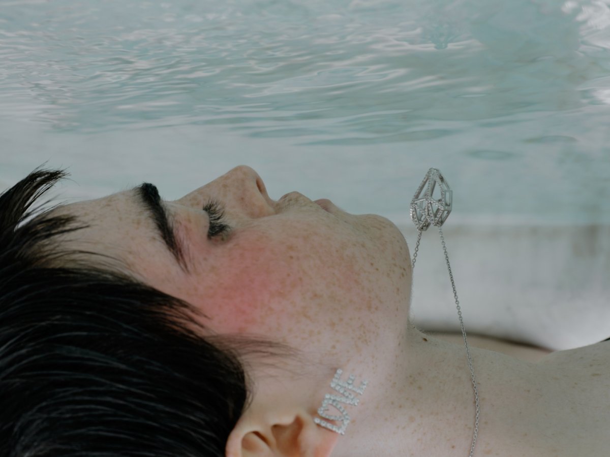 画像10: ORIGAMI HEART pendant top (10)