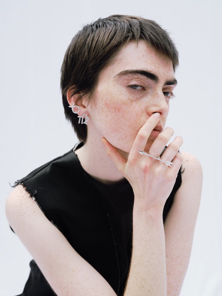 画像4: bow code ring (4)