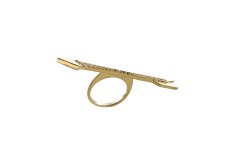 画像1: bow code ring (1)