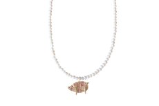 画像1: Piggy necklace (1)